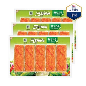 사조 대림 크라비아 90g X 3개