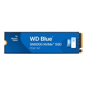 [공식판매점] WD Blue SN5000 M.2 NVMe SSD, 2TB