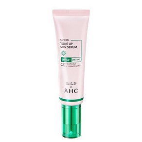 AHC 세이프 온 톤 업 선크림 선 세럼 (SPF50+)