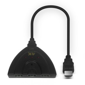 3대1 HDMI 스위치 컨트롤러 영상가전액세서리 미니dp모니터, 상세페이지참조(), 1개