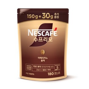 네스까페 아메리카노 수프리모 파우치 180g 2개