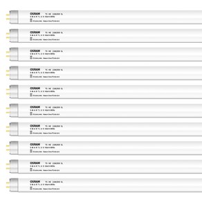 오스람 T5 형광등 HE 21W 830 전구색 SL, 10개