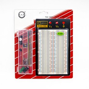 E-CALL EIC-104J 브레드보드 빵판 (점퍼와이어 포함) Breadboard