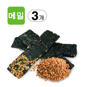 김 스낵 메밀맛 부각 바삭한 저지방 국내산 영양 건강 간식 견과류 30g