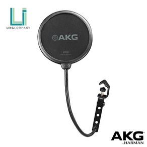 AKG 마이크 팝필터 팝스크린 윈드스크린, PF80, 혼합색상