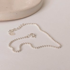 (silver 925) 베이직한 실버볼 1mm 은팔찌 ball bracelet