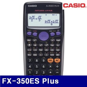 카시오 4170486 공학용계산기 FX-350ES PLUS-2 80x162x13.8 100 (1EA)