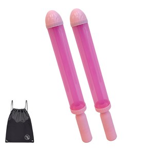VITALO 불꽃처럼 터지는 시원한 물폭죽 불꽃놀이 워터샷 물총 (PGN짐쌕가방 지급), 2개, 핑크
