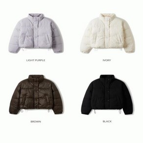 후아유 여성 하이넥 숏푸퍼 패딩 High Neck Short Puffer Padding WHJPE4V15F