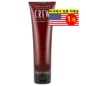 Ameican Cew 남성용 라이트 홀드 헤어 스타일링 젤, 1개, 250ml