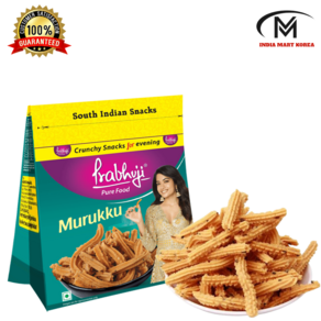 PRABUJI MURUKKU SOUTH INDIAN SNACKS(무루쿠) 150G 1개