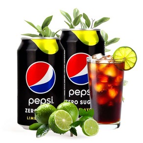 [아일라몰] 펩시콜라 제로슈거 라임 24EA (355ml) 뚱캔 탄산음료