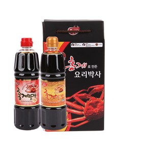 홍일식품 홍게맛장소스 홍게맛장소스골드 선물세트 정성가득, 2개, 900ml