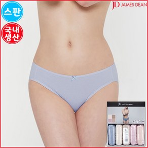 제임스딘 여성 면모달 데일리 삼각팬티 세트 (혼합 5매입)