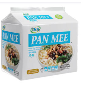 말레이시아 판미 씨푸드숩 인스턴트 해물라면 INA Instant Pan Mee Noodle [원산지:말레이시아]
