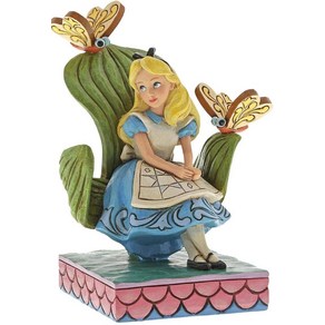 Enesco Disney Taditions by Jim Shoe 이상한 나라의 앨리스 피규어 14cm(5.43인치) 멀티컬러, Enesco Disney Taditions by Ji