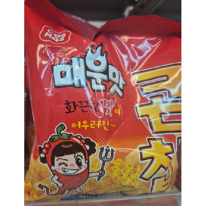 매운맛 콘칩, 34g, 60개