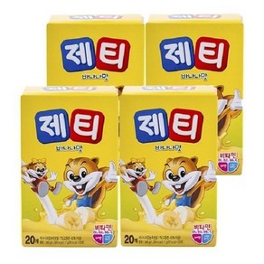 제티 바나나맛 20개입 4개