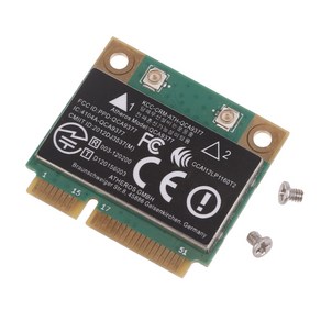 433MBPS QCA9377 무선 카드 2.4GHZ/5GHZ 802.11AC 무선 네트워크 카드 미니 PCIE 고속 전송 WiFi 모듈, 1개