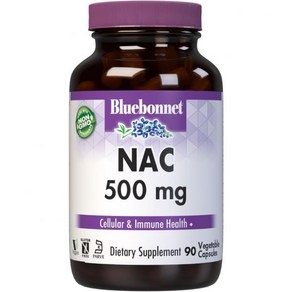 블루본넷 NAC 500mg 비타민 캡슐 90개, 90정, 1개