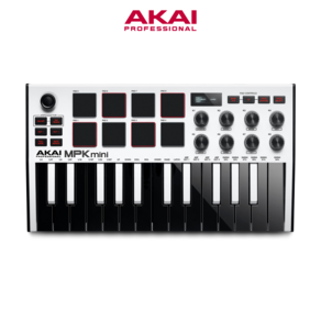 AKAI MPK Mini MK3 화이트 미니 25키 키보드 컨트롤러