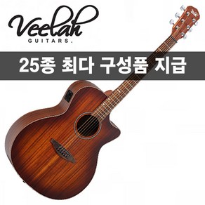 [25가지사은품]Veelah 비일라 어쿠스틱기타 VGACKOABE, 1개