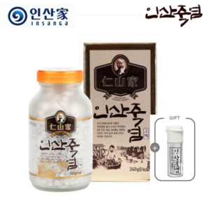 9회 인산죽염 분말(230g) 또는 고체(240g)+9회 죽염담은 휴대용기(2개)와 금흑블랙크런치(10g 2개)