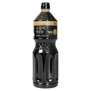 바로 소갈비양념장 2.1kg 갈비찜 등갈비 LA갈비 고기 양념 소스 업소용 대용량, 1개