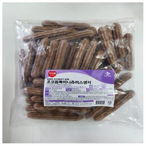 CJ 이츠웰 초코 듬뿍 미니츄러스 생지 30g*40입 x 1봉, 1.2kg, 1개