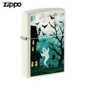 ZIPPO 라이터 야광 48727 Spooky Design 지포라이터 오일+심지+부싯돌 3종세트 포함