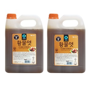 대상 청정원 황물엿, 5kg, 2개