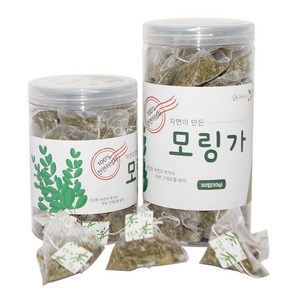 지구마을 삼각티백 허브차 모링가 허브티백차