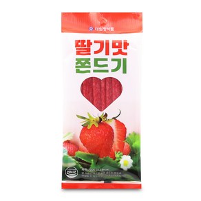 대원정식품 딸기맛 쫀드기, 100g, 1개