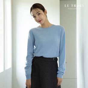 [KT알파쇼핑][LE TROIS]24FW 르투아 캐시미어100 니트 1종