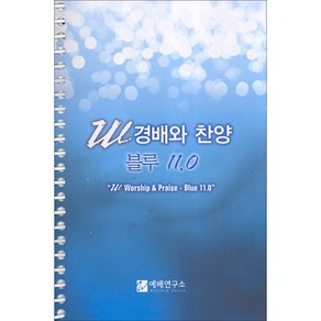 W 경배와 찬양 블루 11.0 (큰글씨 스프링 찬양악보집), 단품, NSB9788996562122