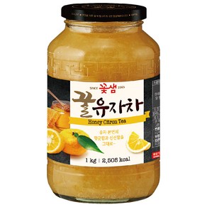 꽃샘 꿀유자차 1kg, 1개입, 1개