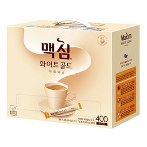 동서식품 일회용 화이트 커피믹스 ( 맥심 100T ) 1개 [업소용], 12g, 400개입