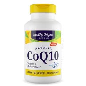 헬시오리진스 CoQ10 200mg 소프트젤 글루텐 프리 무설탕, 1개, 60정