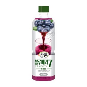 참존식품 블루베리7 원액 주스, 7개, 835ml