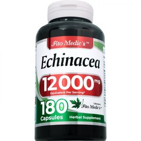 랩 에키나세아 180캡슐 12000mg 캡슐 허브 울트라 고흡수., 1개, 180정