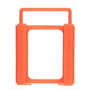 [티테크놀로지] SSD 2.5 to 3.5 HDD 하드 가이드 그립장착 SSD가이드 [PG-2535R], 1개