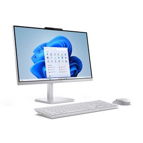 Lenovo AIO 24 A100 F0J6000JKR 올인원 24인치 +한컴2024, Fee DOS, 256GB, 8GB, 화이트