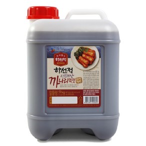 CJ제일제당 하선정 서해안 까나리액젓 9kg, 1개