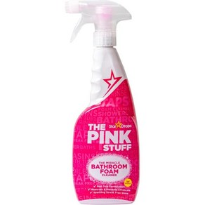 Stadops The Pink Stuff Miacle Bathoom Foam Cleane 750ml Baths Tiles Soap Scum Limescale Stea, 25.4 Fl Oz (Pack of 1)