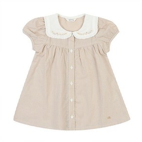 [아가방 여름]레아체크원피스(BEIGE)_01R324061