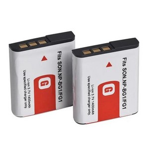 소니 Np Bg1 용 NP-BG1 배터리 사이버 샷 DSC-H3 1400mAh, 1개