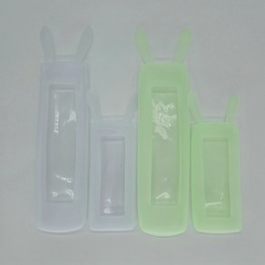 야광 리모컨 커버 실리콘 덮개 티비 에어컨 케이스 보호, 야광X