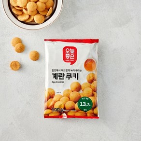 오늘좋은 계란쿠키 100g, 1개