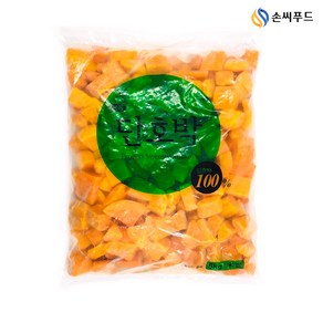 손씨푸드 냉동 단호박 5kg 손질단호박 죽용, 1set