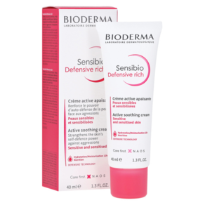 BIODERMA 바이오더마 리치 크림 센시비오 디펜시브, 1개, 40ml